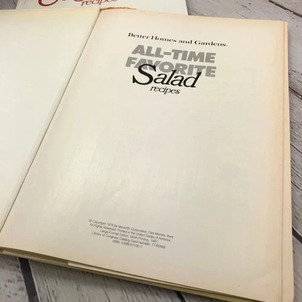 vintage better homes and gardens cookbook bundle